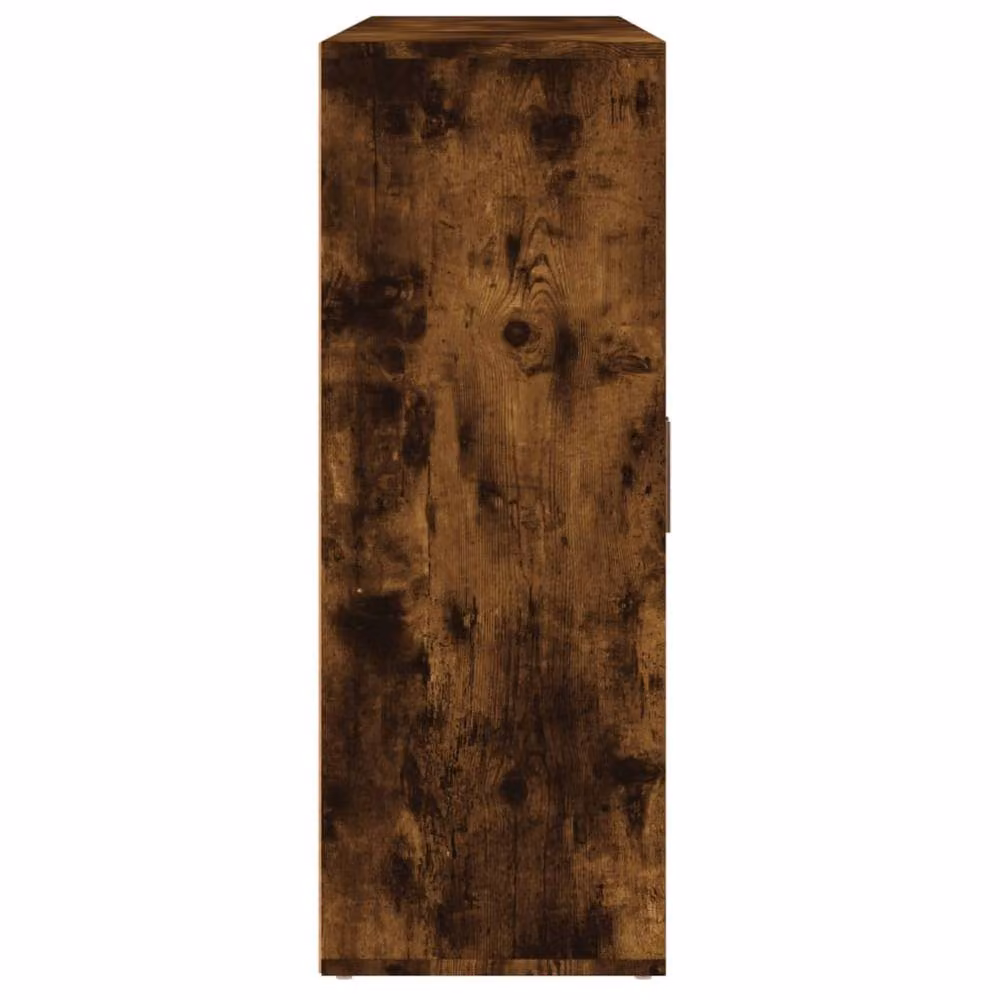 Berkfield Home Set of 3 Modern Sideboards in Smoked Oak Brown, W/D/H: 60 x 31 x 84 cm – 4