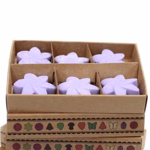 KDMD Lavender Fields Wax Melts, Box of 6, Blue and Purple – 2
