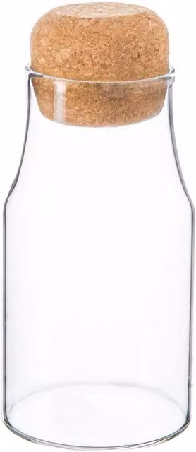 Argon Tablewares Transparent Glass Storage Bottle with 180ml Capacity – 1
