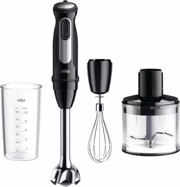 Braun 1000W MultiQuick 5 Pro Hand Blender, Black