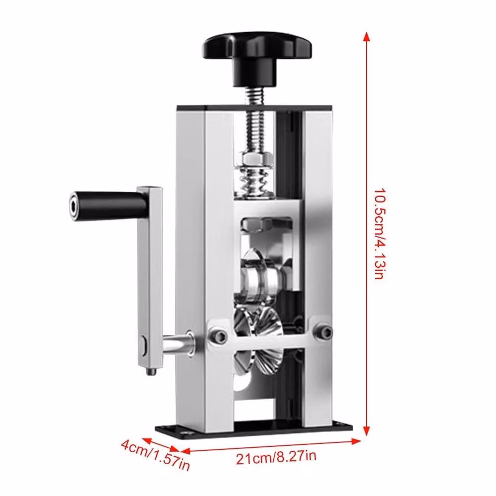 VOGREX Manual Crank Cable Stripping Machine, 1-25mm, Silver – 2