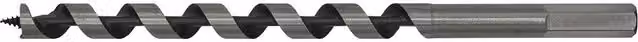 Loops Silver Hardened Auger Wood Drill Bit with Hexagonal Shank, Diameter: 13 mm, Length: 235 mm – 1