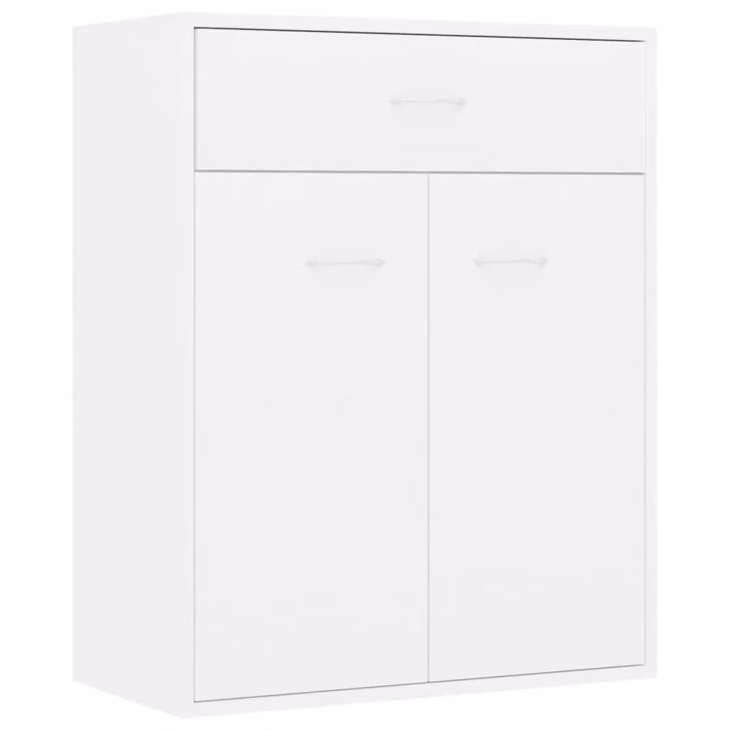 Berkfield Home White Minimalist Sideboard in MDF, W/D/H: 60 x 30 x 75 cm – 2