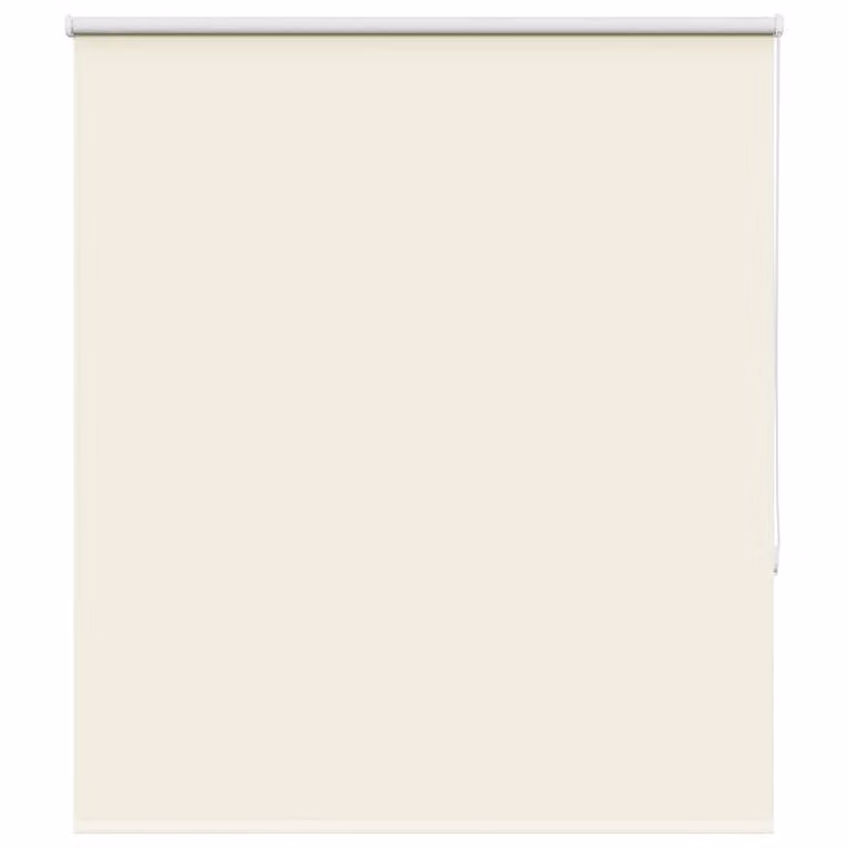 Berkfield Home Blackout Roller Blind in Off-White, Thermal Insulating Polyester Fabric, W: 140 cm, H: 130 cm