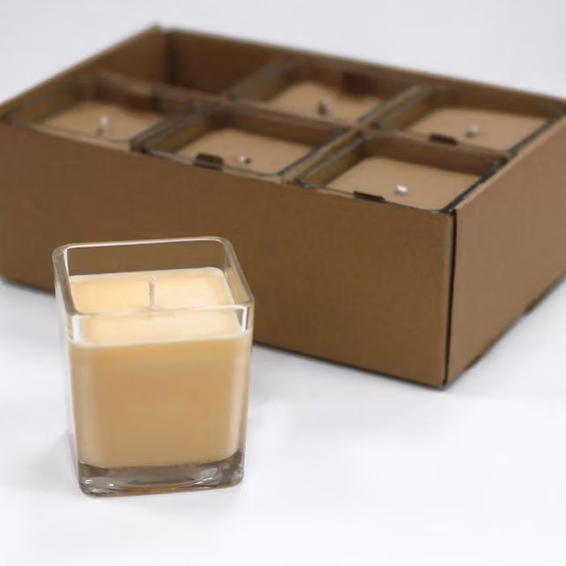KDMK So Delicious Soy Wax Jar Candle in Yellow