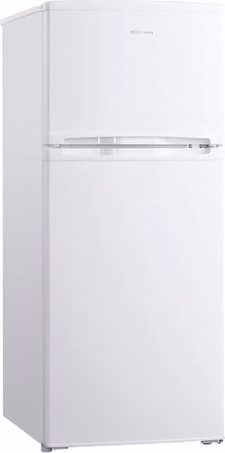 Statesman Freestanding Top Freezer Fridge with 115L Fridge and 40L Freezer, White