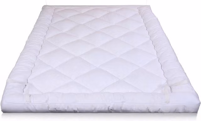 Neo Extra Thick Mattress Topper in White, Double