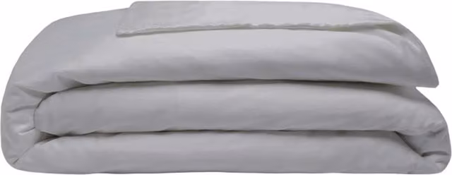 Belledorm 200 Thread Count Egyptian Blend Cotton Duvet Cover in Platinum Double