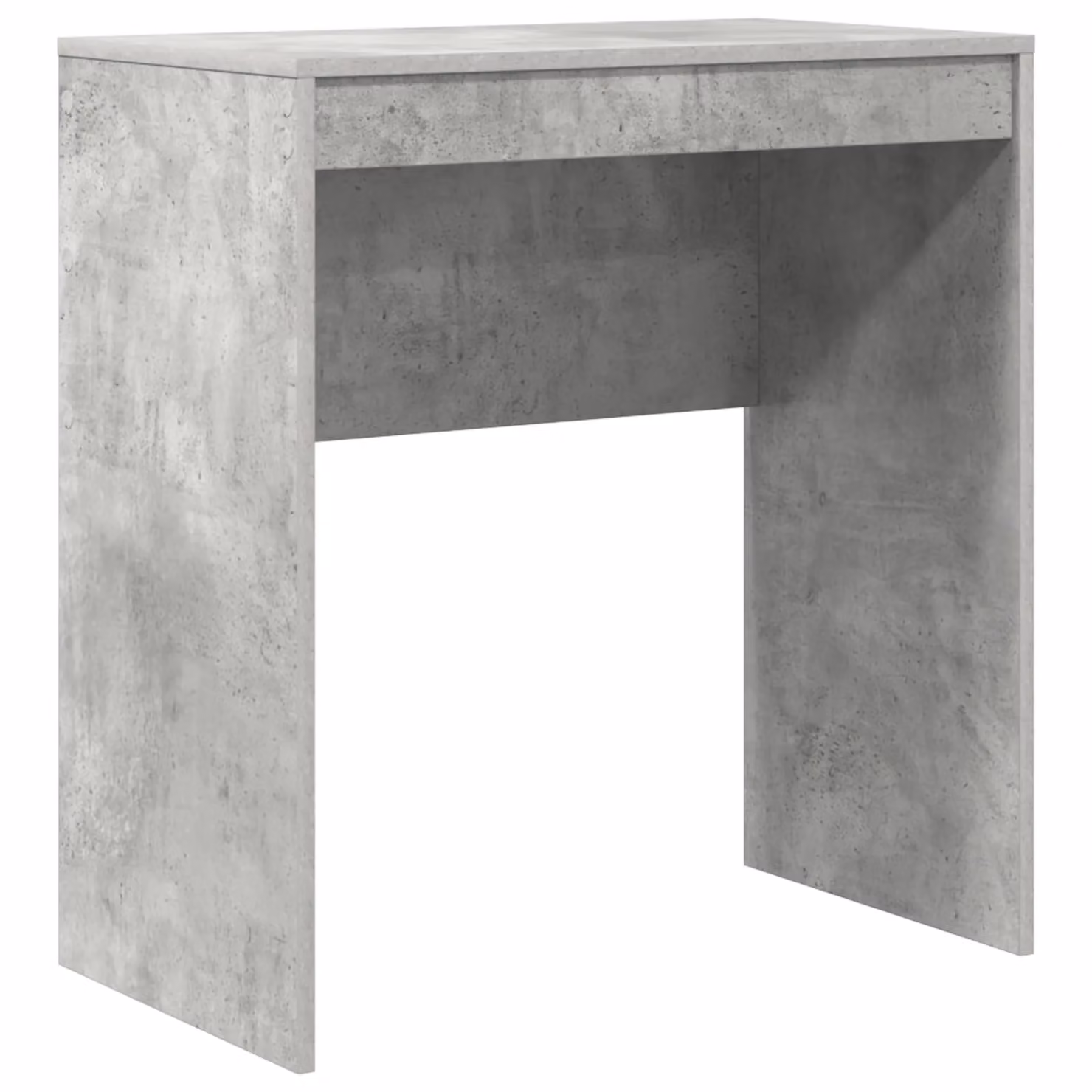 Berkfield Home Computer Desk in Grey with Concrete-like Finish, W/D/H: 120 x 40 x 76 cm – 1