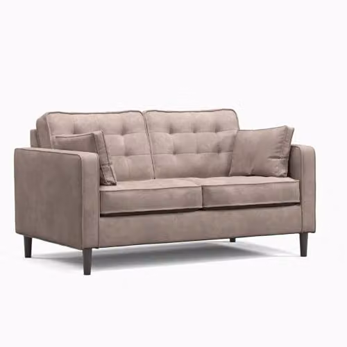 Furnishings For Less UK Eden Toledo 3 Piece Fabric Sofa Suite in Pewter, including 2 Seater Sofa and 2 Armchairs – 3