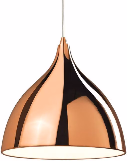 Netlighting Caf Dome Ceiling Pendant Light in Copper Finish with E27 Socket