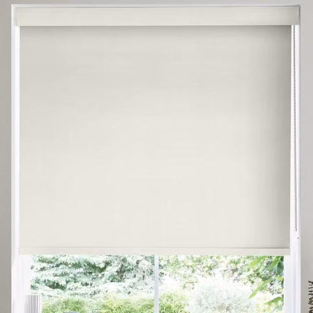 Terrys Destiny Made to Measure Blackout Roller Blind in Cream and Beige