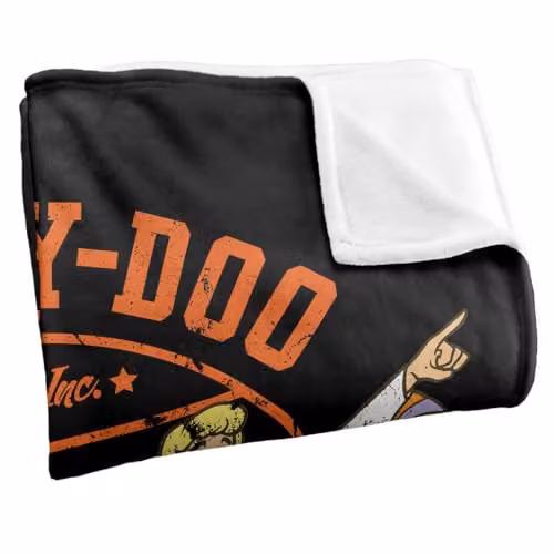 Warner Bros. Scooby Doo Scooby Adventures Silky Touch Super Soft Fleece Throw Blanket, Multicolour, W: 152 cm, D: 127 cm – 2