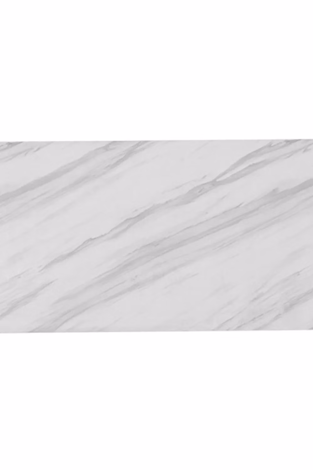 Living and Home White Marble Self Adhesive Waterproof and Oilproof Wallpaper for Countertops – 2