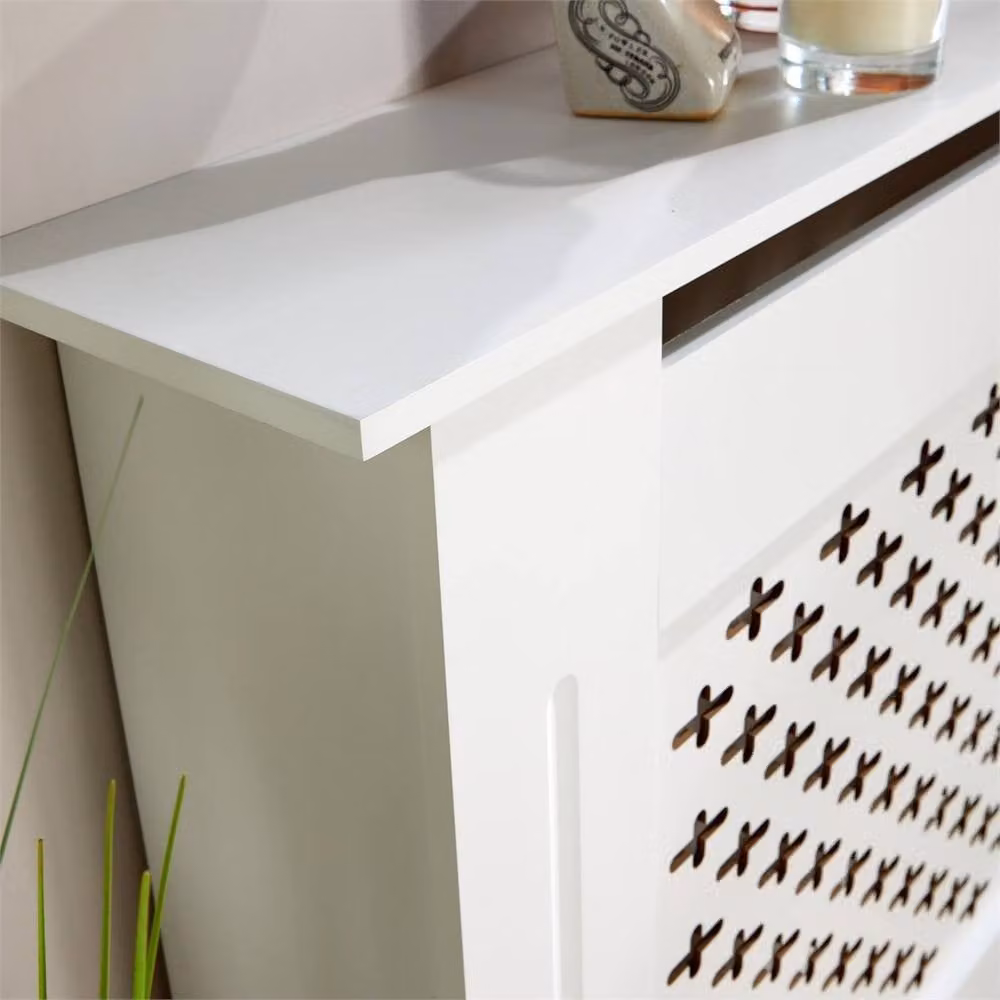 Nordara Modern White MDF Wooden Radiator Cover – 3