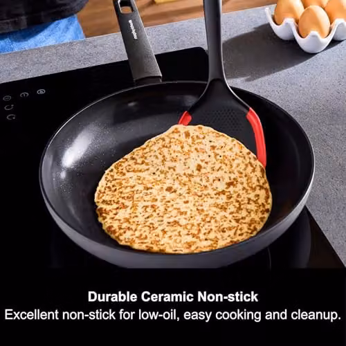 Morphy Richards Grey Aluminium Frying Pan with Ceramic Coating, Diameter: 24 cm – 2