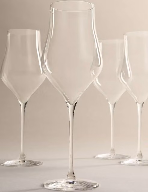 M&S Set of 4 Maxim Spritz Transparent Wine Glasses