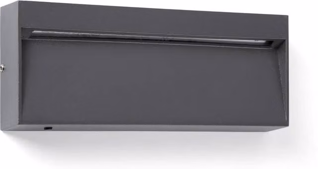 Netlighting Dune Rectangular LED Outdoor Flush Wall Lamp in Grey with CCT and IP65 Rating – 3