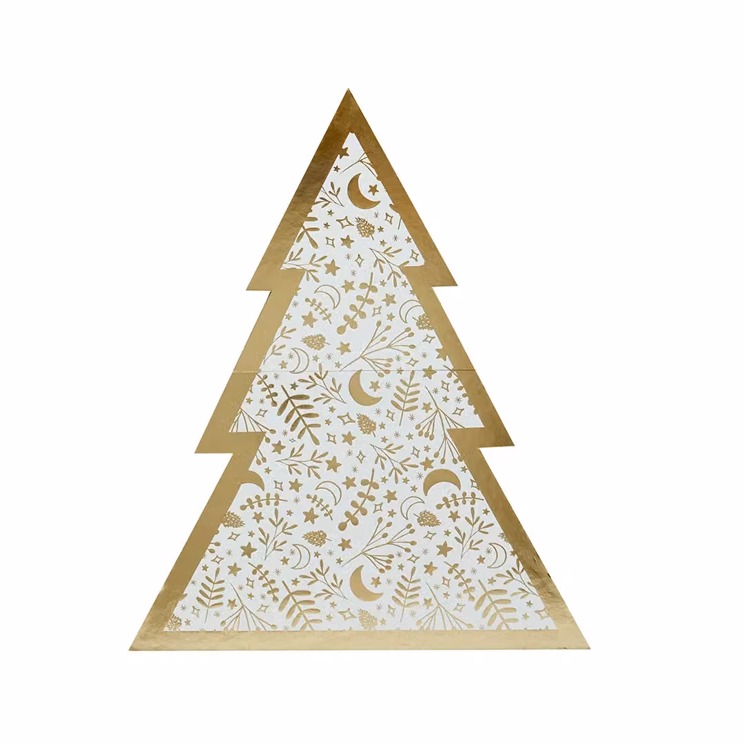 Club Green Gold Christmas Tree Grazing Board – 2