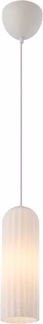 Nordlux Miella Pendant Light in White Opal Glass with E27 Socket – 1