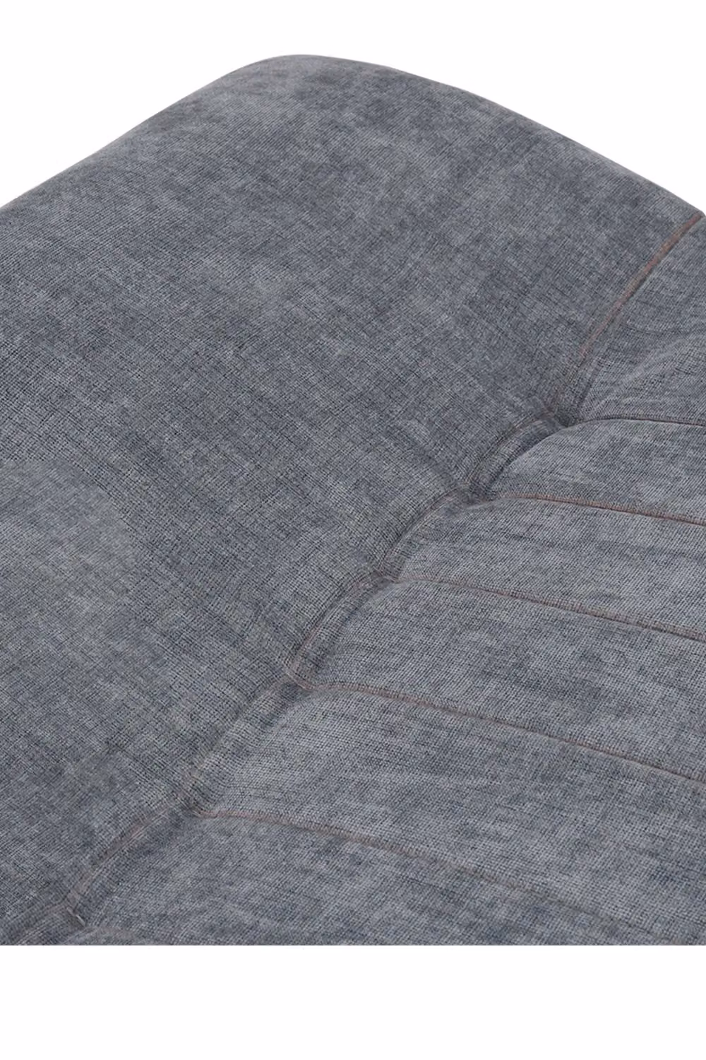 H&O Direct 2-Seater Modern Fabric Sofa Bed in Grey with Included Scatter Cushions – 4