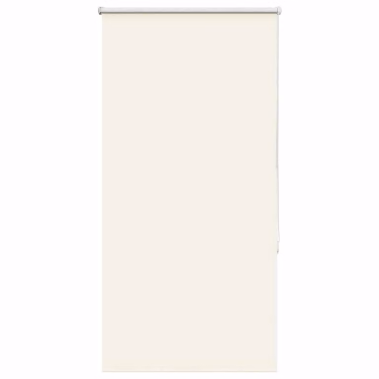 Berkfield Home Blackout Roller Blind in White, W: 160 cm, H: 230 cm