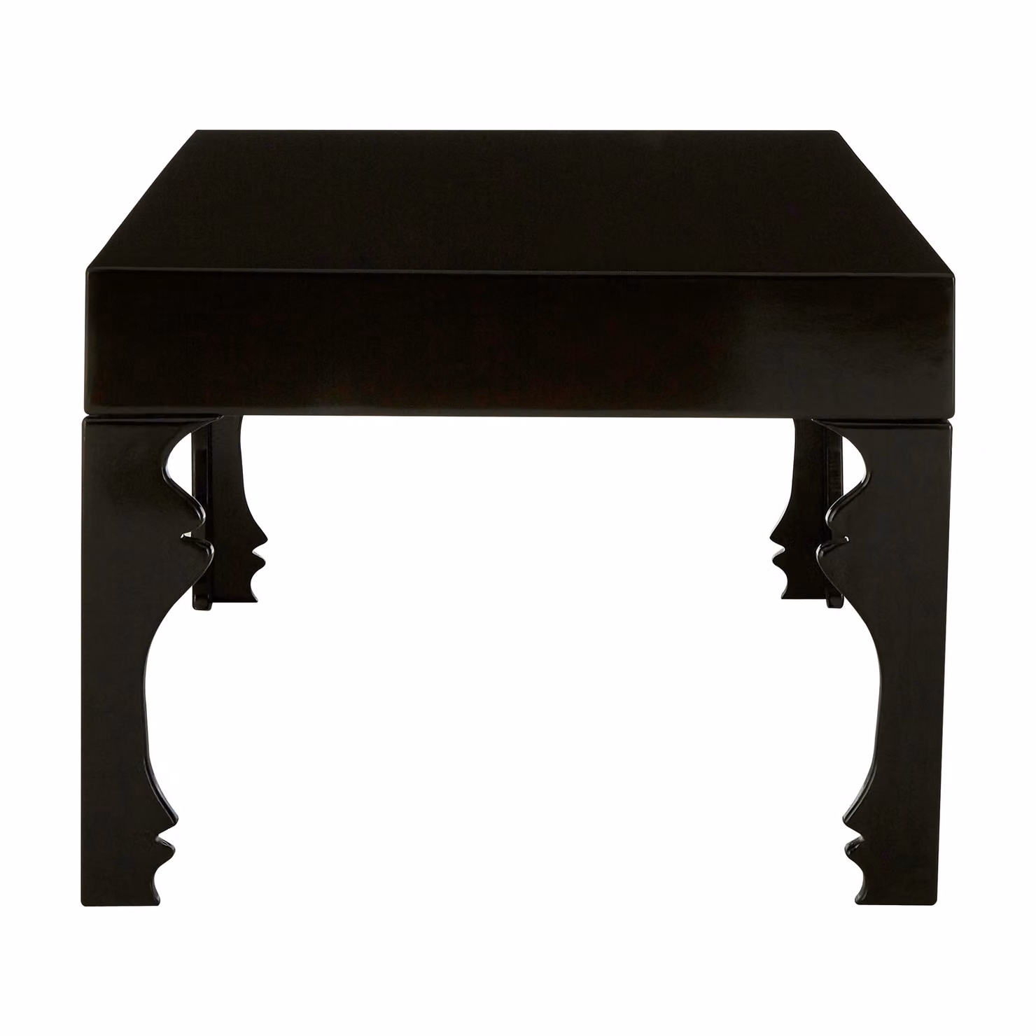 Orsina High Gloss Rectangular Coffee Table in Black by Interiors by Premier – 4