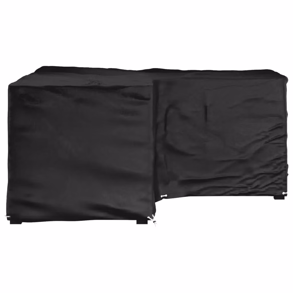 Berkfield Home L-Shaped Garden Furniture Cover in Black, W/D/H: 185 x 185 x 90 cm – 2