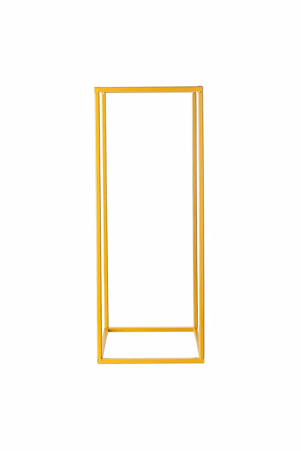Living and Home Gold Metal Rectangular Flower Stand, Height: 60 cm – 2