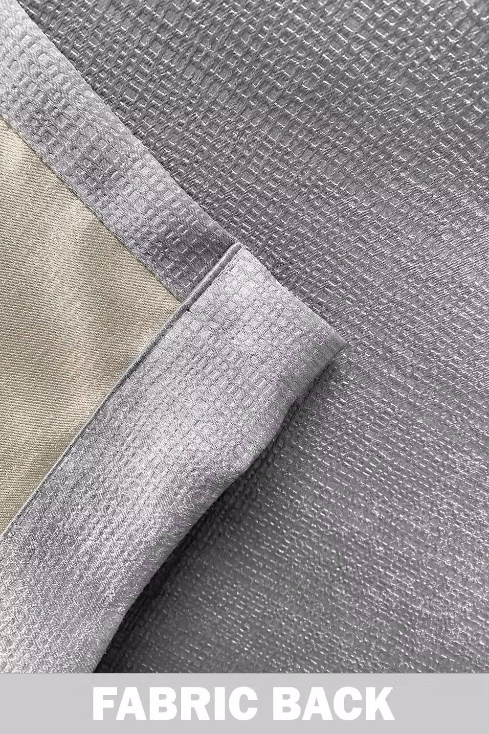 Enhanced Living Matrix Grey Thermal Noise Reducing Dim Out Curtains, Pair, Width: 168 cm, Drop: 229 cm – 3