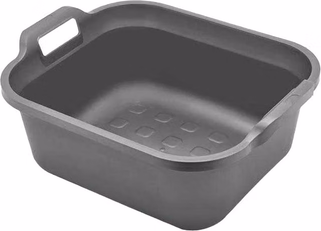 Addis Washing Up Bowl in Grey, W/D/H: 32.0 x 14.0 x 32.0 cm