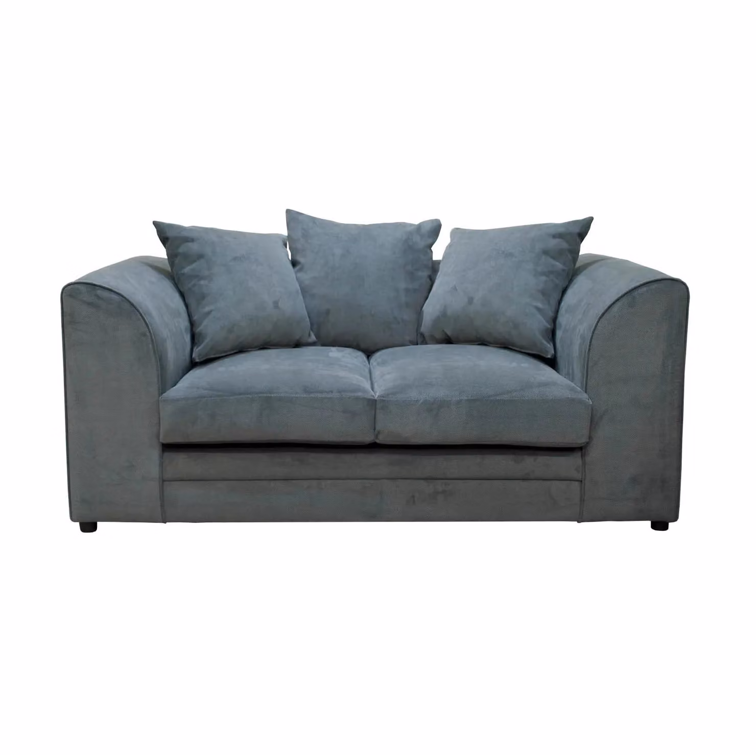 Snugg Furniture UK Limited Kaspo 2 Seater Grey Microfibre Fabric Sofa – 2