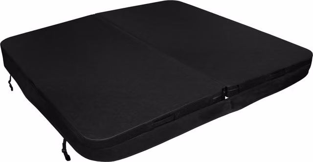 Jardi Black Rectangular Thermal Hot Tub Spa Cover, 210 cm
