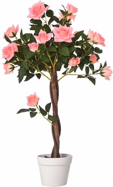 Nordara Pink Artificial Rose Tree, 90 cm Height – 1