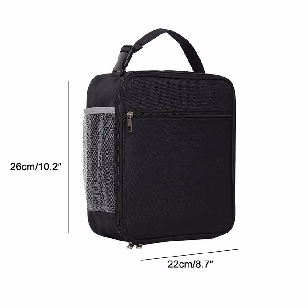 SPETLEK Black Thermal Insulated Lunch Bag and Picnic Cool Bag, W/D/H: 100 x 15 x 26 cm – 2