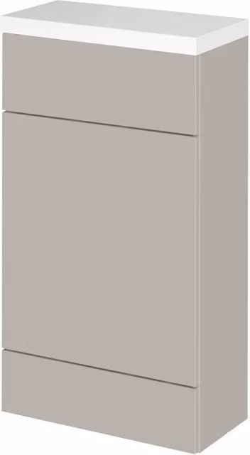 Balterley Alrewas Contemporary Floor Standing Compact WC Unit in Grey