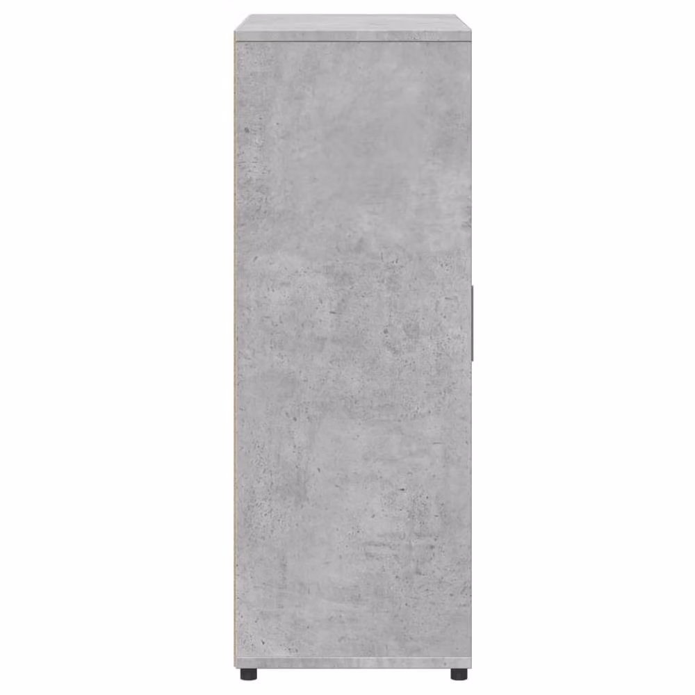 Berkfield Home Sideboard in Concrete Grey, W/D/H: 60 x 31 x 84 cm – 2