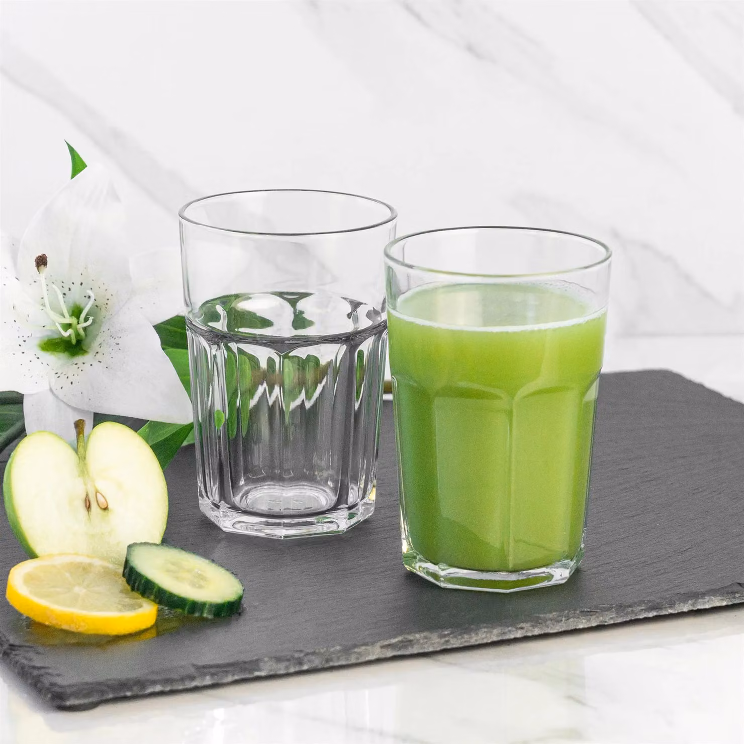 LAV Aras Transparent Glass Highball Tumbler, 365ml, Pack of 12 – 2