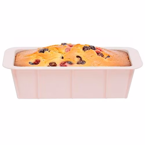 Orsina Non-Stick Silicone Loaf Tin in Pink and Blue