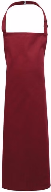 Premier Plain Cotton Childrens Apron in Red