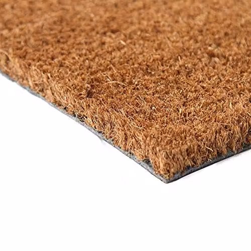 Coco&Coir Meow Welcome Natural Coir Door Mat with Latex Backing, Brown, W/D/H: 75 x 45 x 1.5 cm – 4