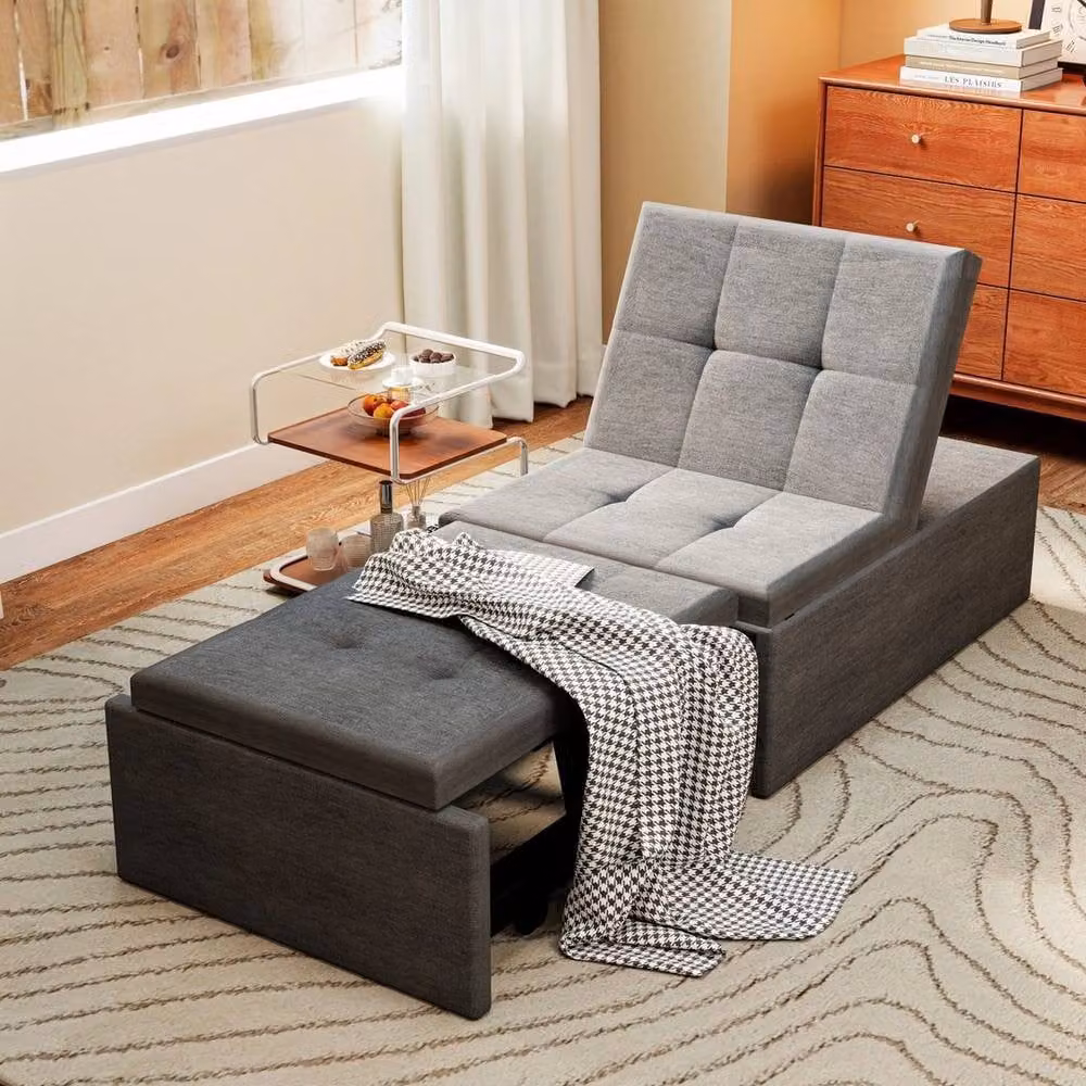OYAJIA SPETLEK 4-in-1 Sofa Bed in Grey – 4