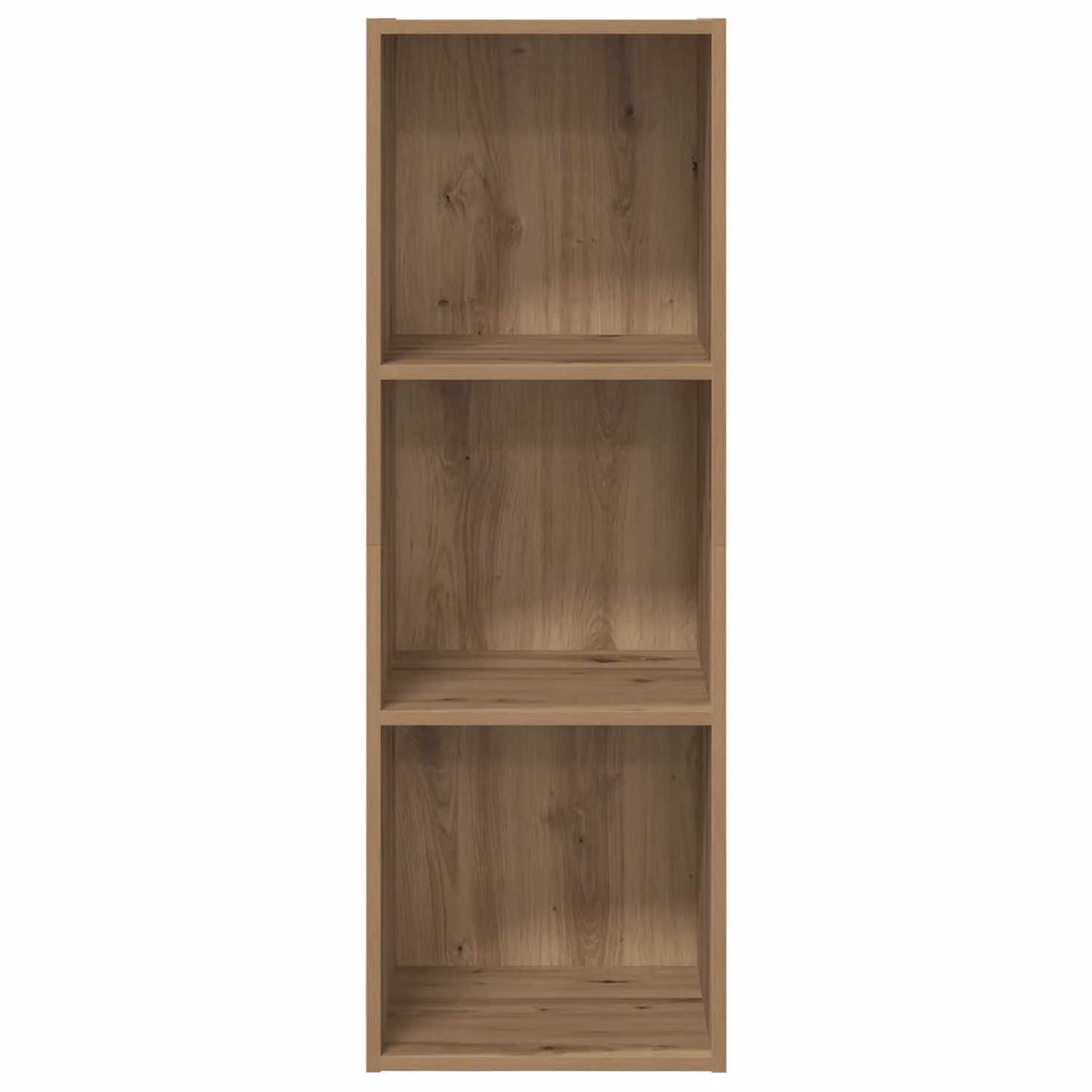 Berkfield Home Artisan Oak TV Cabinet in Brown, W/D/H: 37 x 37 x 107 cm – 4