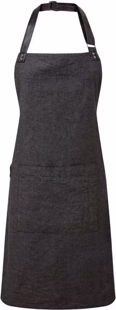 Premier Annex Bib Apron in Black
