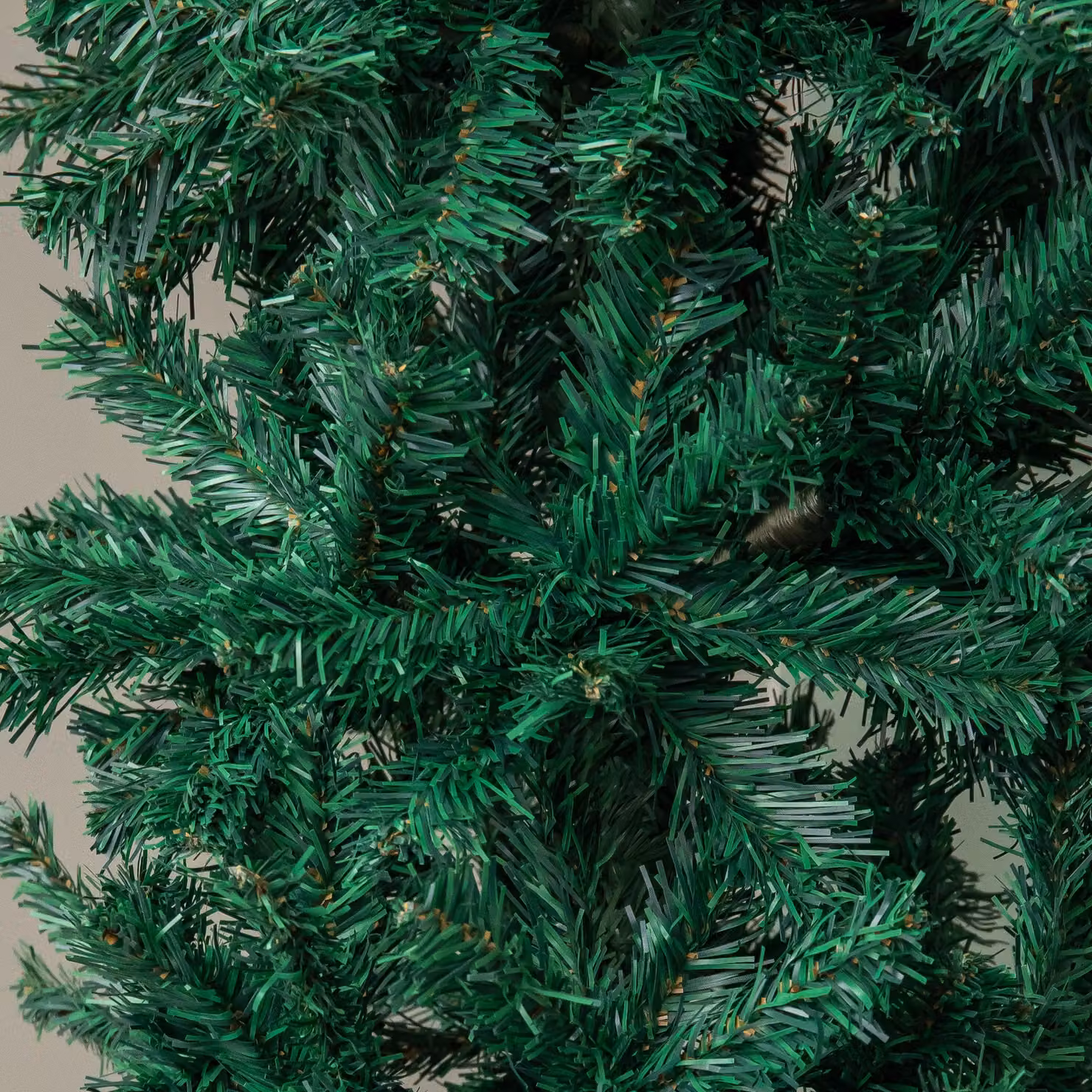 Samuel Alexander Green Spruce Pencil Pine Christmas Tree with Metal Stand, Height: 220 cm – 2