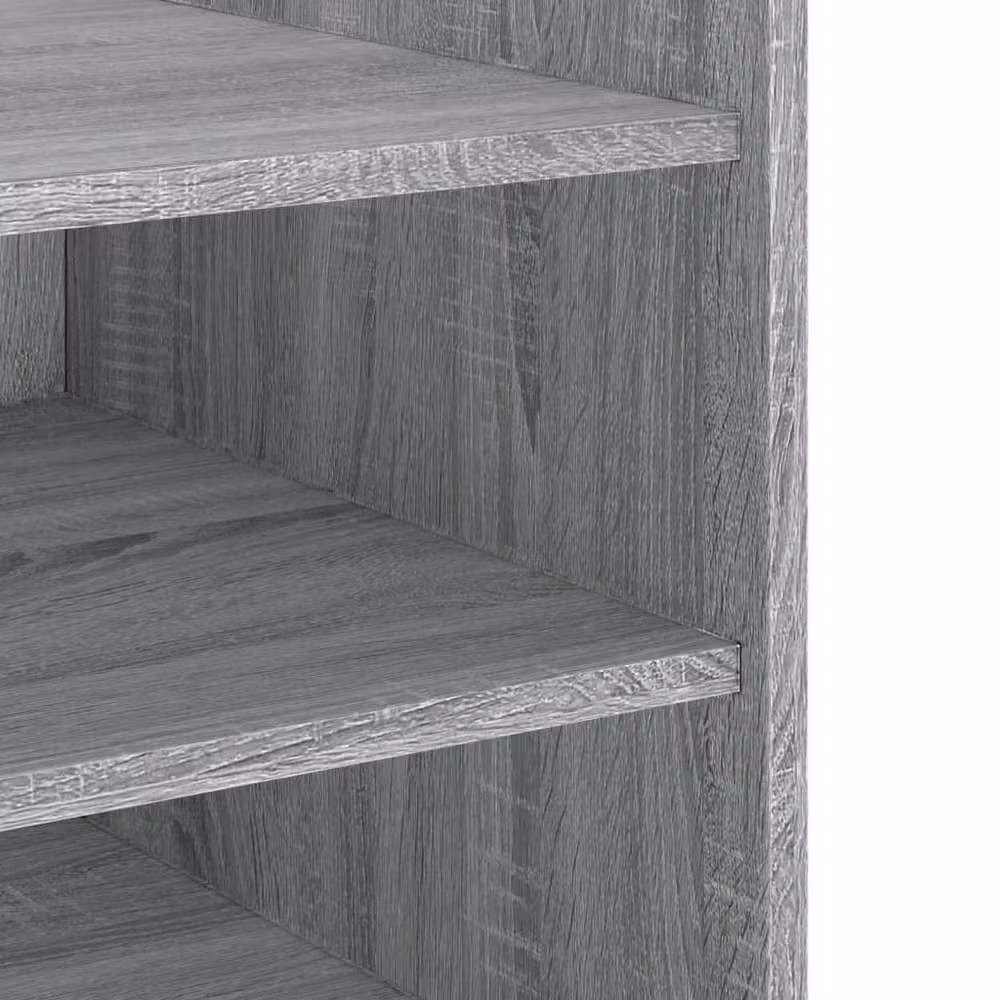 Berkfield Home Decorative Bedside Cabinet in Grey Sonoma, W/D/H: 45 x 50 x 50 cm – 3