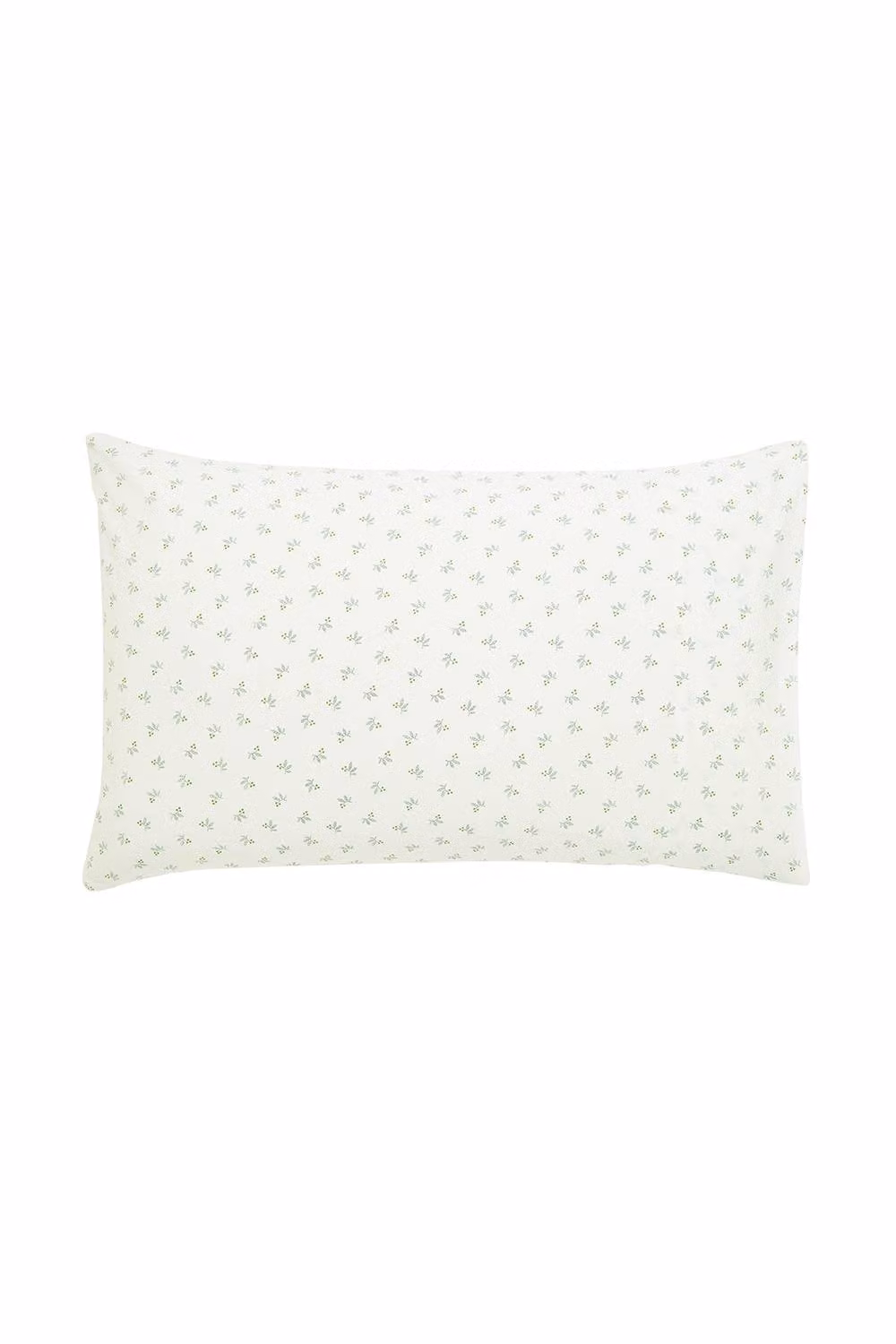 Helena Springfield Leaf Sprig Double Duvet Cover and Pillowcase Set in Green and White, W: 140 cm, H: 200 cm – 3