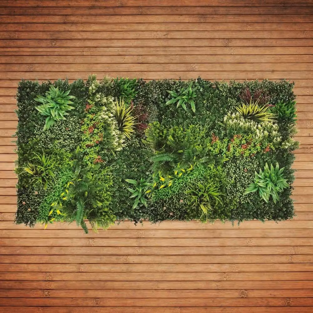 Ark Mat Lush Lonsdale Artificial Plant Wall Panel, Green, W: 100 cm, H: 100 cm – 10