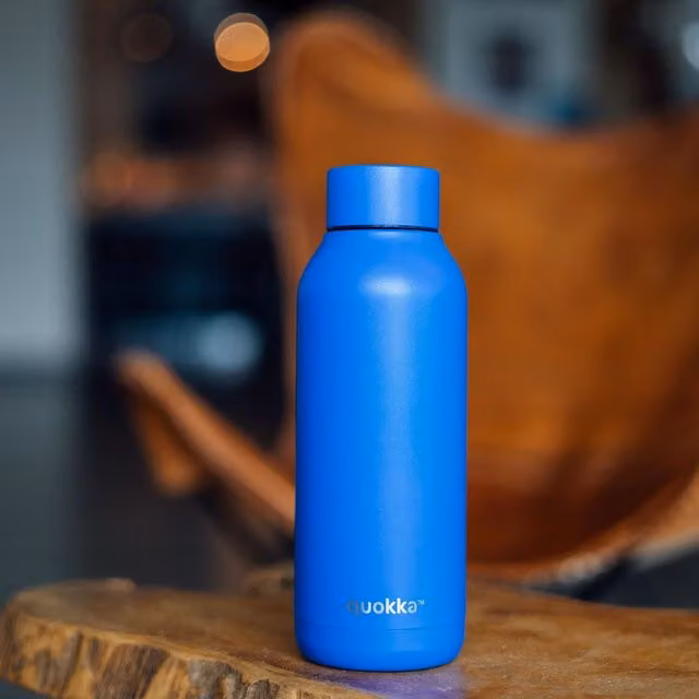 Quokka Thermal Stainless Steel Screw Bottle in Ultramarine Blue