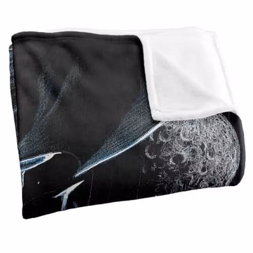 Warner Bros. Batman Joker Distressed Silky Touch Super Soft Fleece Throw Blanket, Black and Multicolour, W: 91.44 cm x L: 147 cm – 2